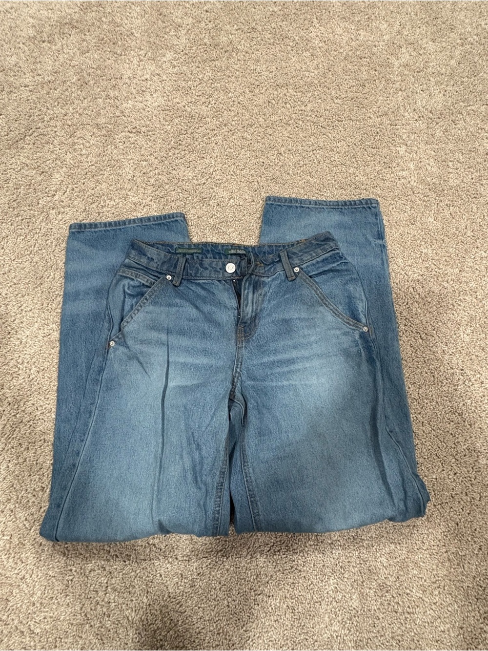 Classic Women Blue Denim Jeans